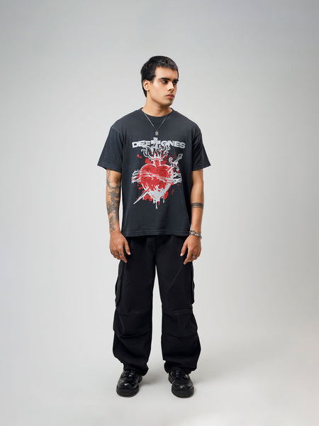 Deftones Iconic Blood Heart Tee (hover)